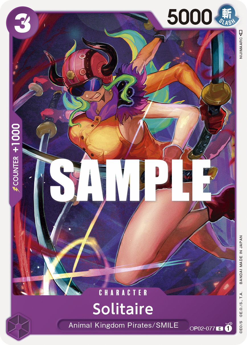 Solitaire One Piece card