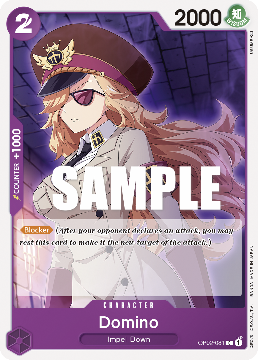 Domino One Piece card