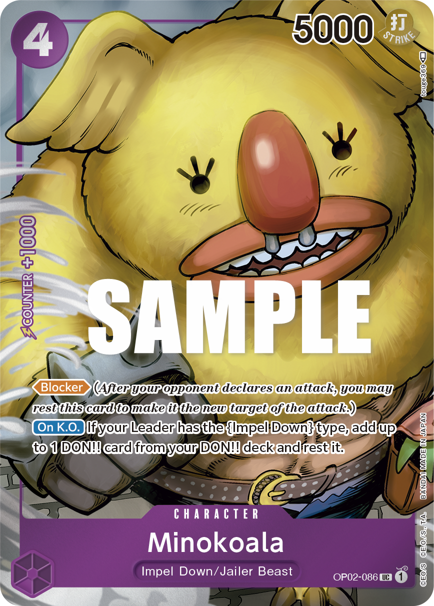Minokoala One Piece card