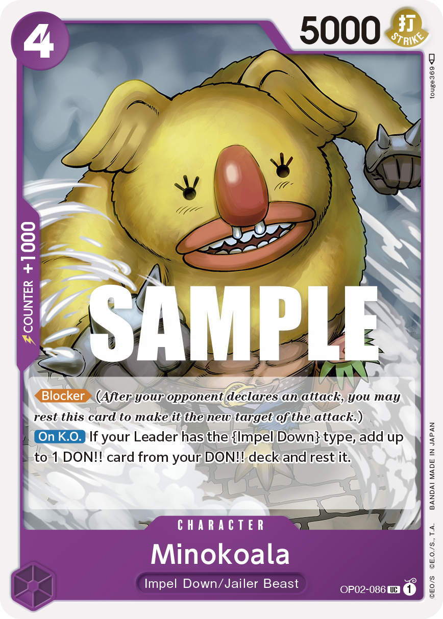 Minokoala One Piece card