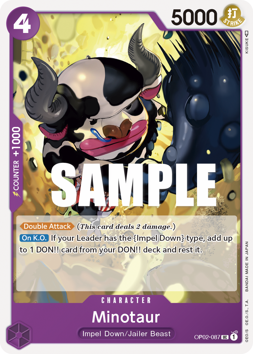 Minotaur One Piece card