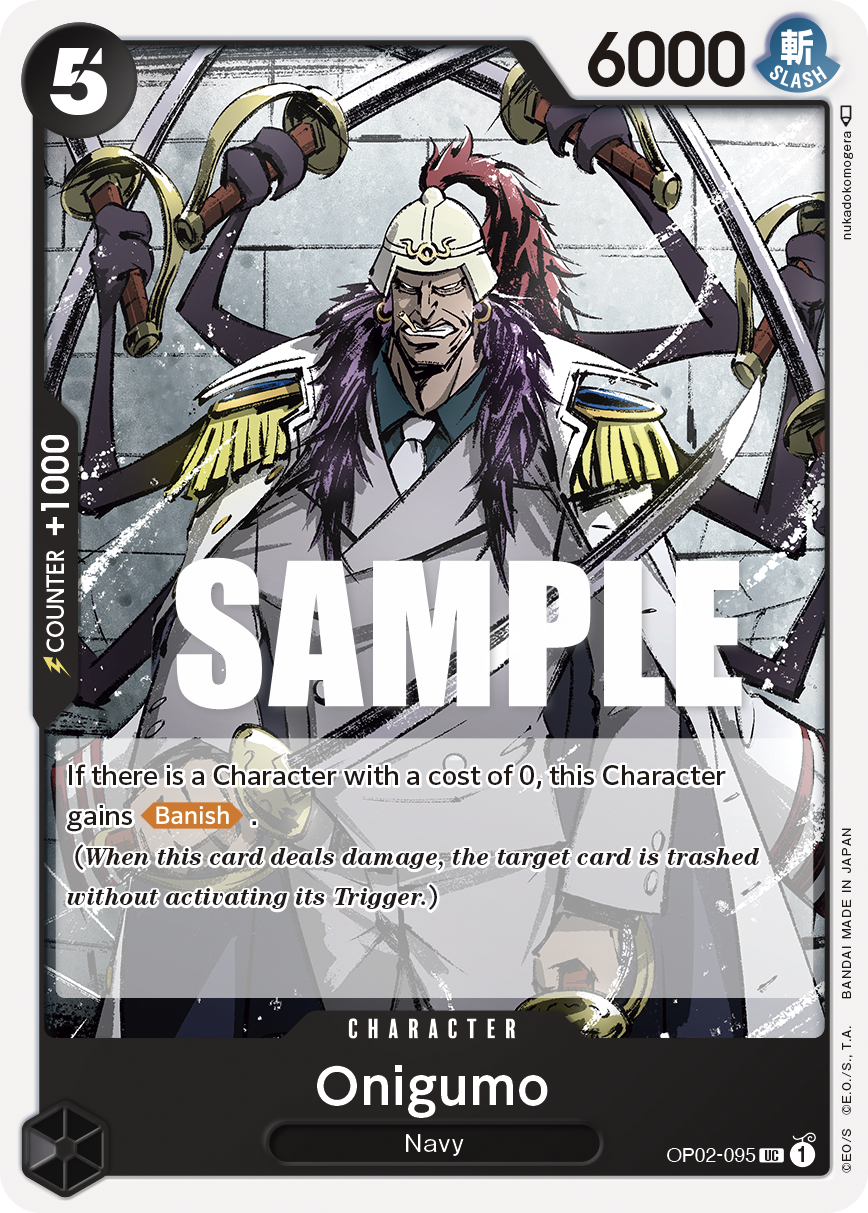 Onigumo One Piece card
