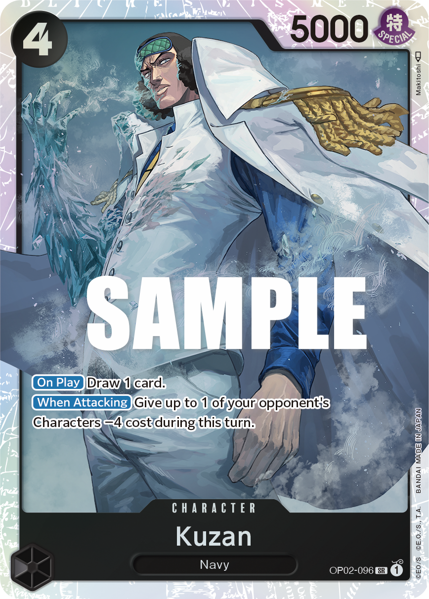 Kuzan One Piece card