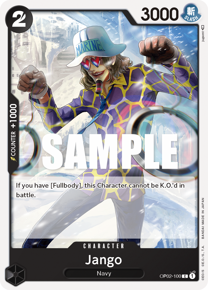 Jango One Piece card