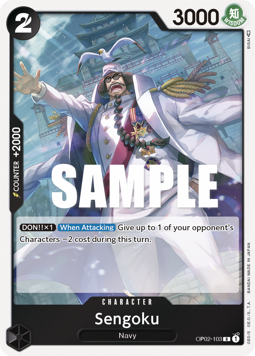 Sengoku One Piece card