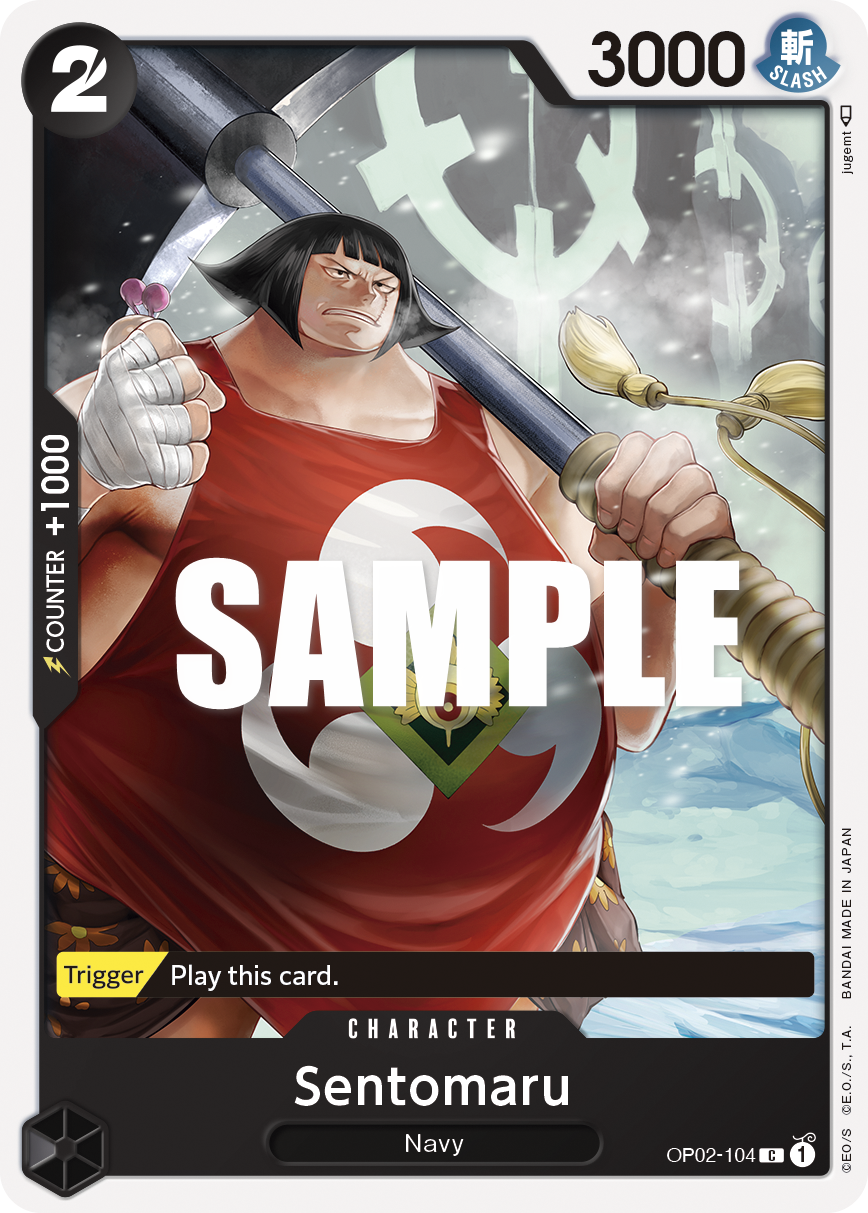 Sentomaru One Piece card