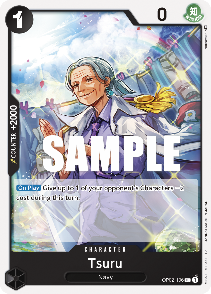 Tsuru One Piece card
