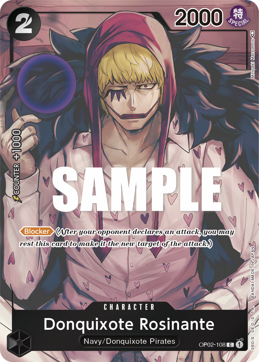 Donquixote Rosinante One Piece card
