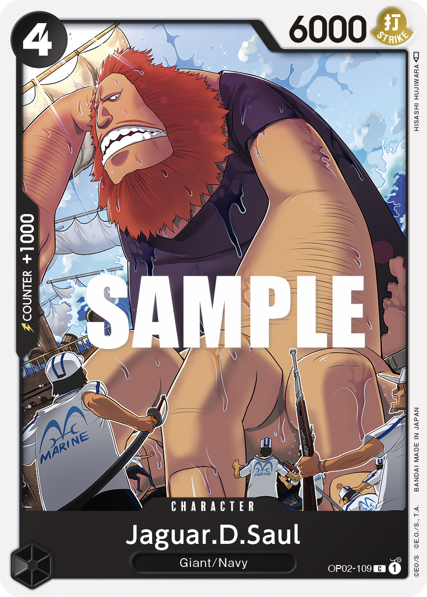 Jaguar.D.Saul One Piece card
