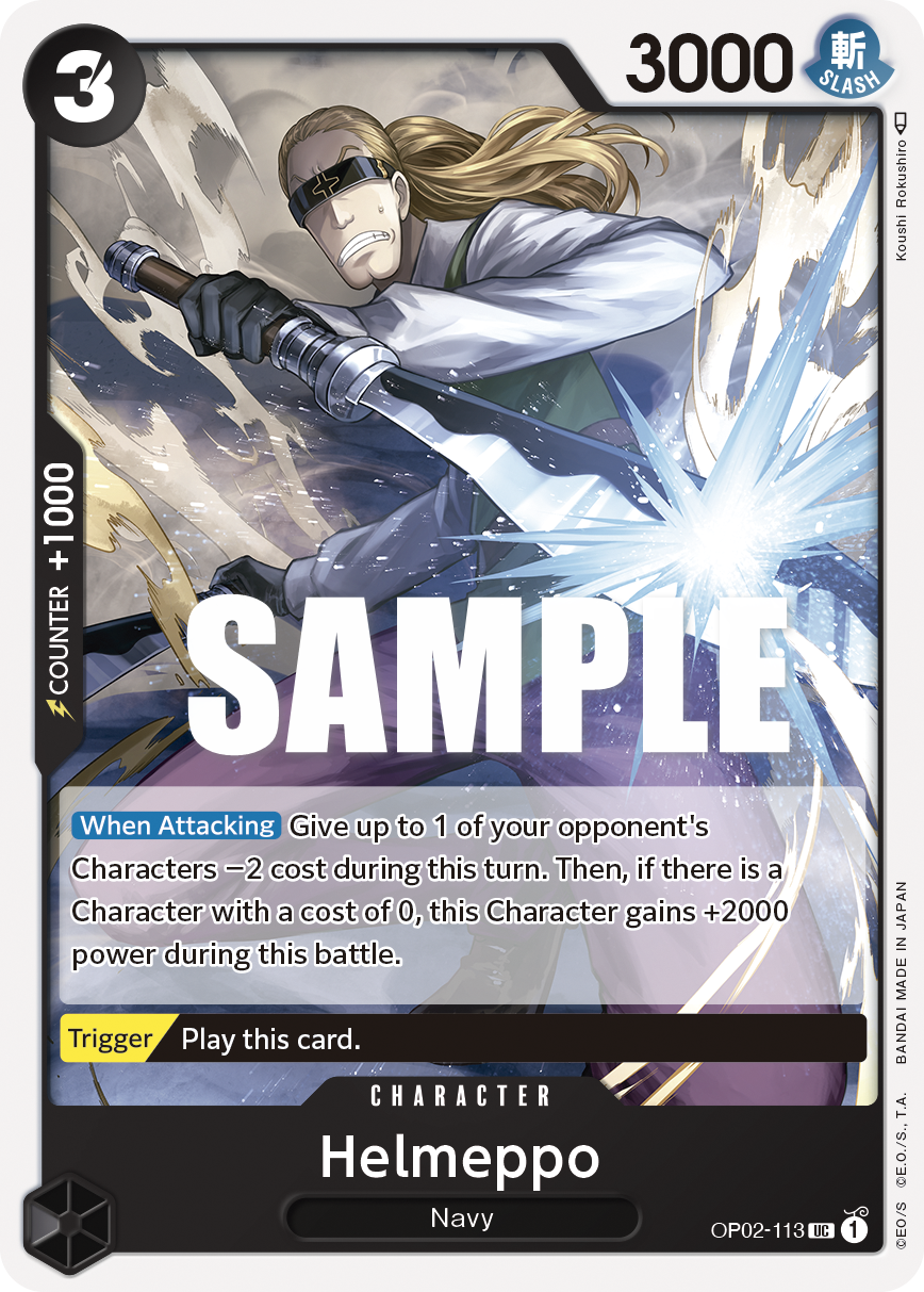Helmeppo One Piece card