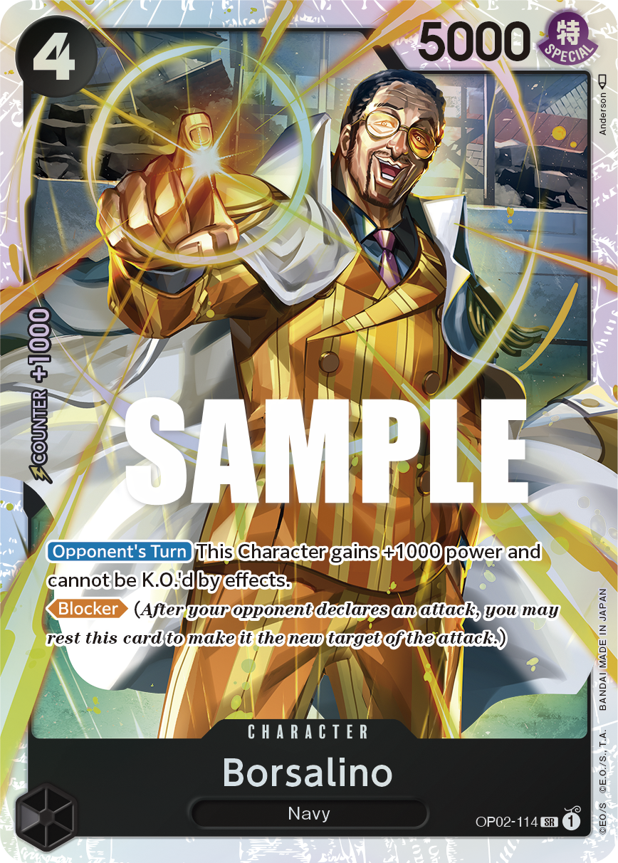 Borsalino One Piece card