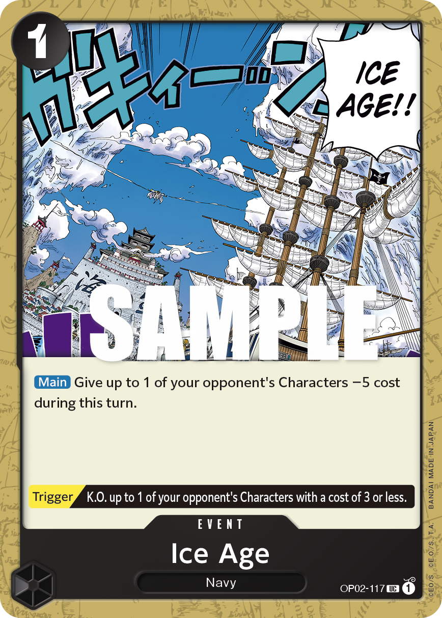 Ice Age One Piece card