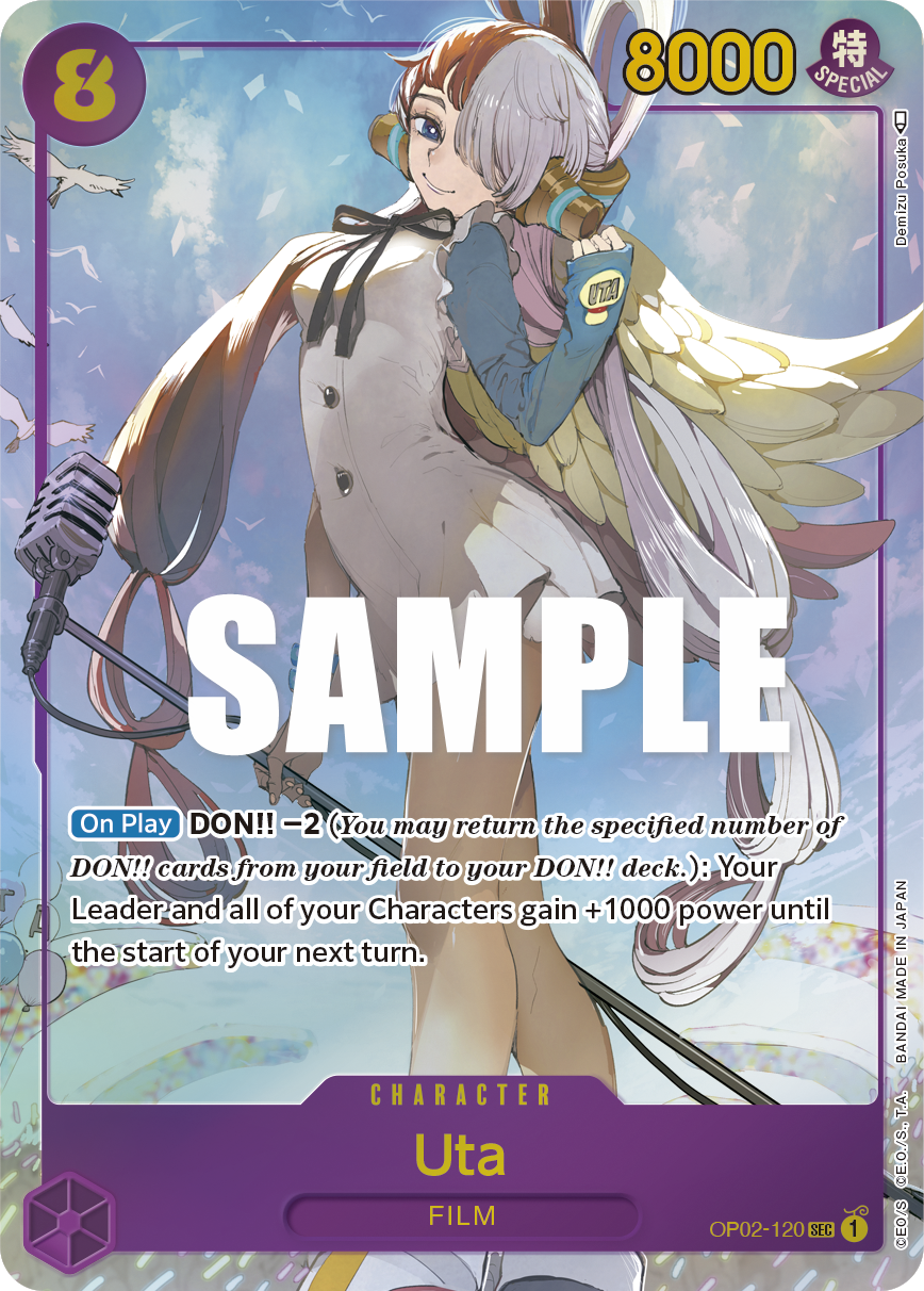 Uta One Piece card