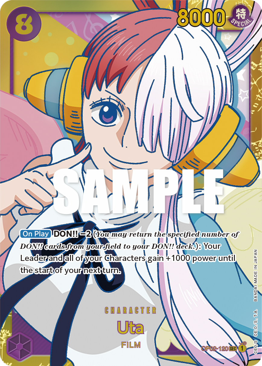 Uta One Piece card