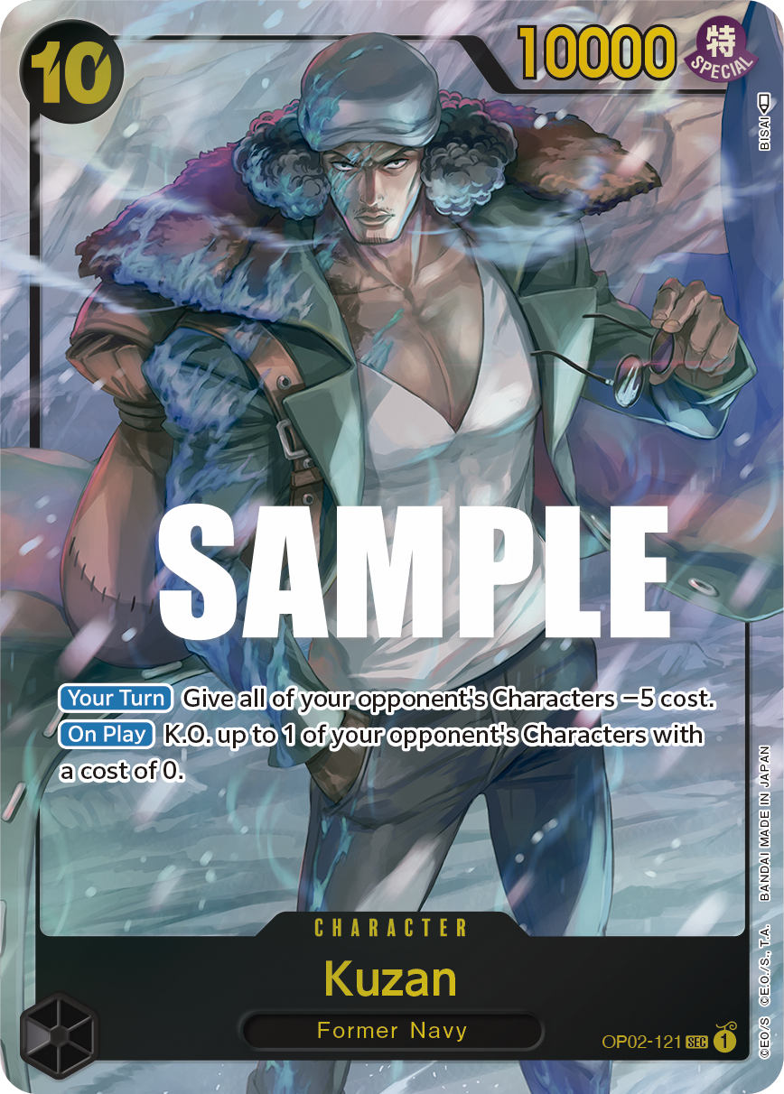 Kuzan One Piece card