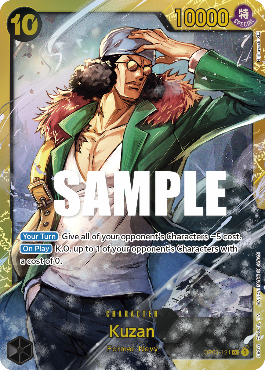 Kuzan One Piece card