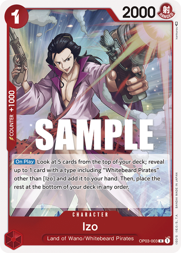 Izo One Piece card