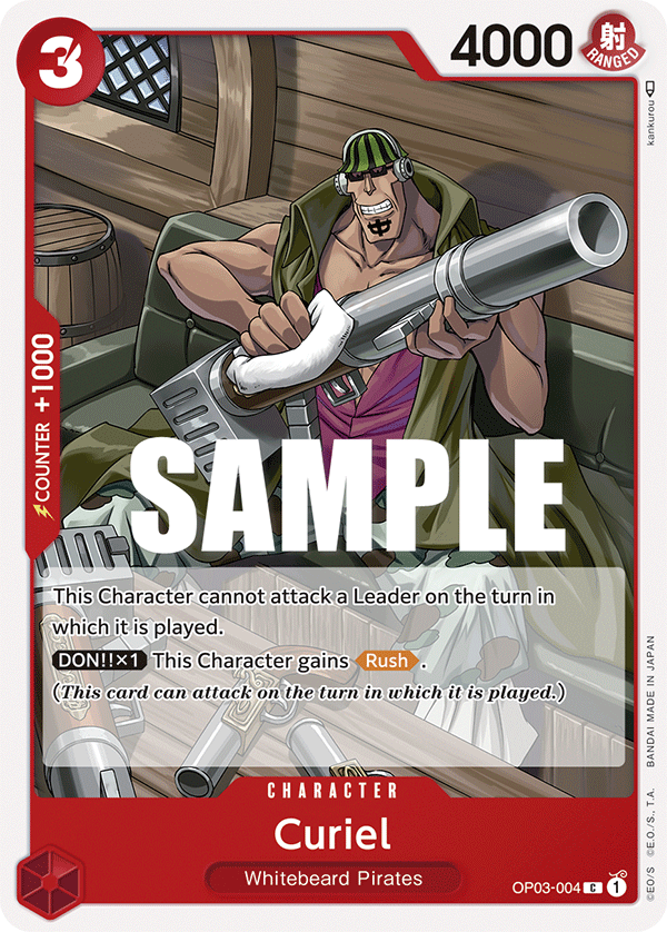 Curiel One Piece card
