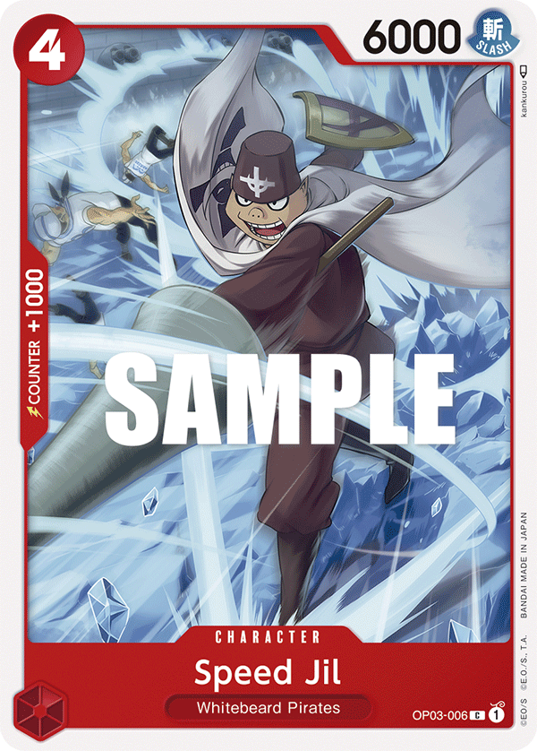 Speed Jil One Piece card