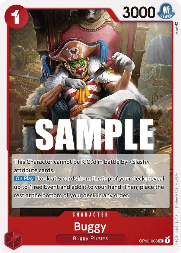 Buggy One Piece card