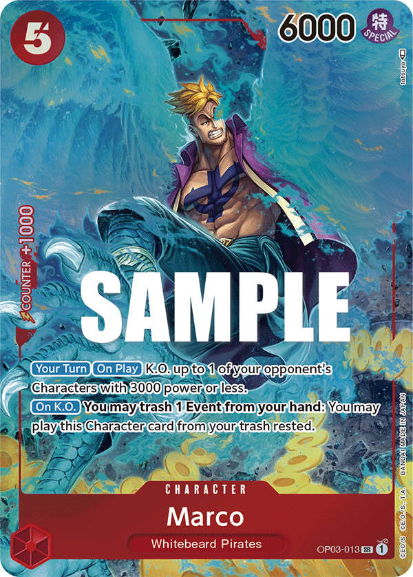 Marco One Piece card