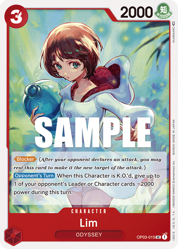 Lim One Piece card