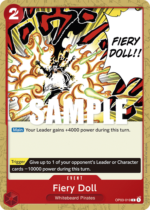 Fiery Doll One Piece card
