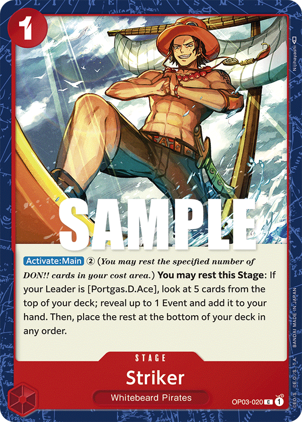 Striker One Piece card