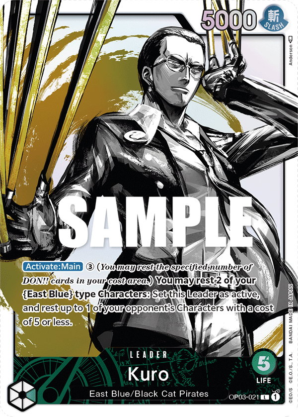 Kuro One Piece card
