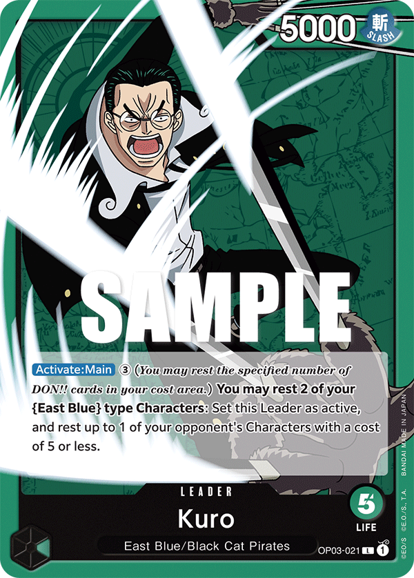 Kuro One Piece card