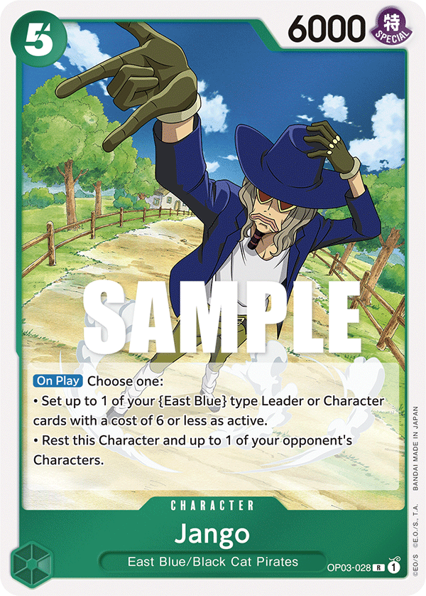 Jango One Piece card