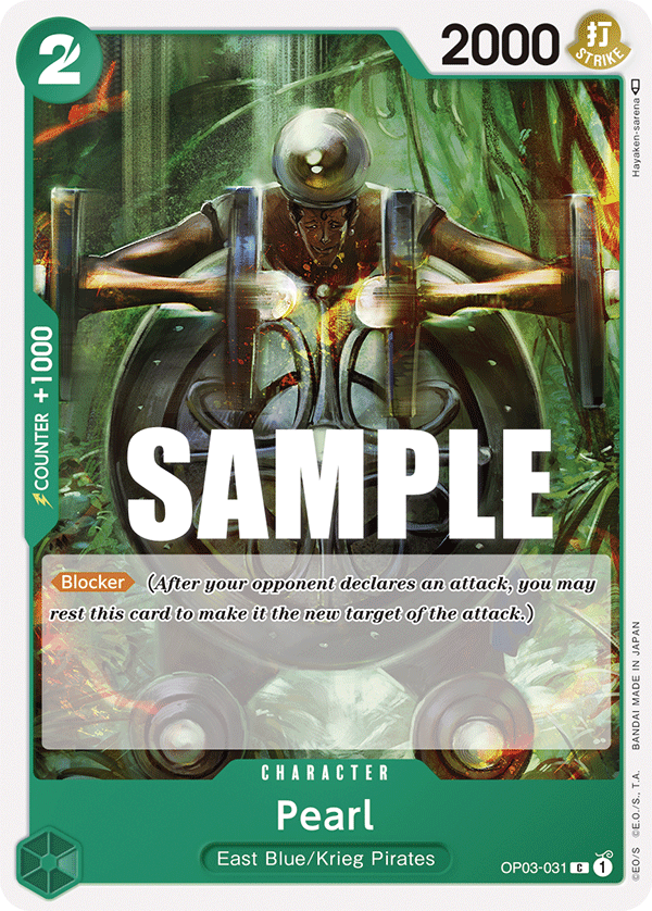 Pearl One Piece card
