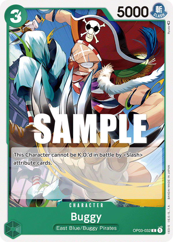 Buggy One Piece card