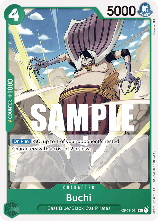 Buchi One Piece card