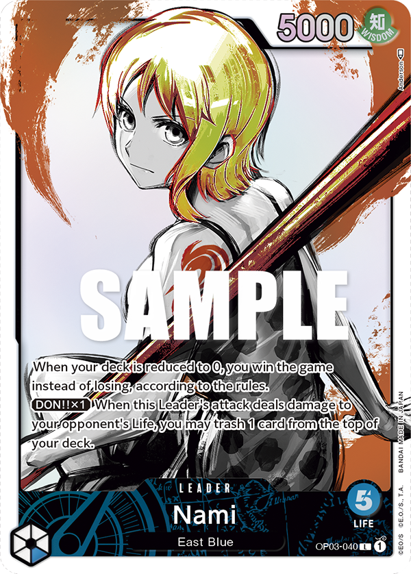 Nami One Piece card