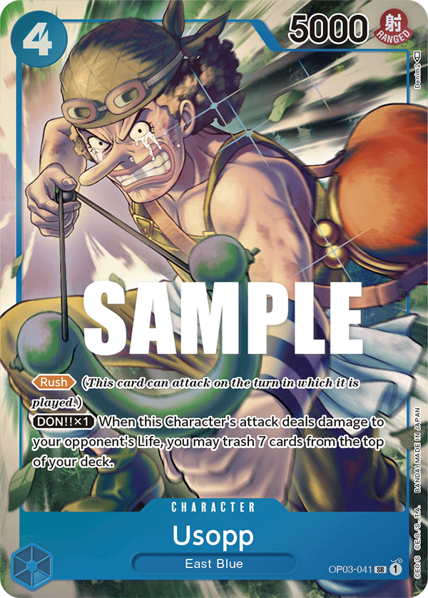 Usopp One Piece card