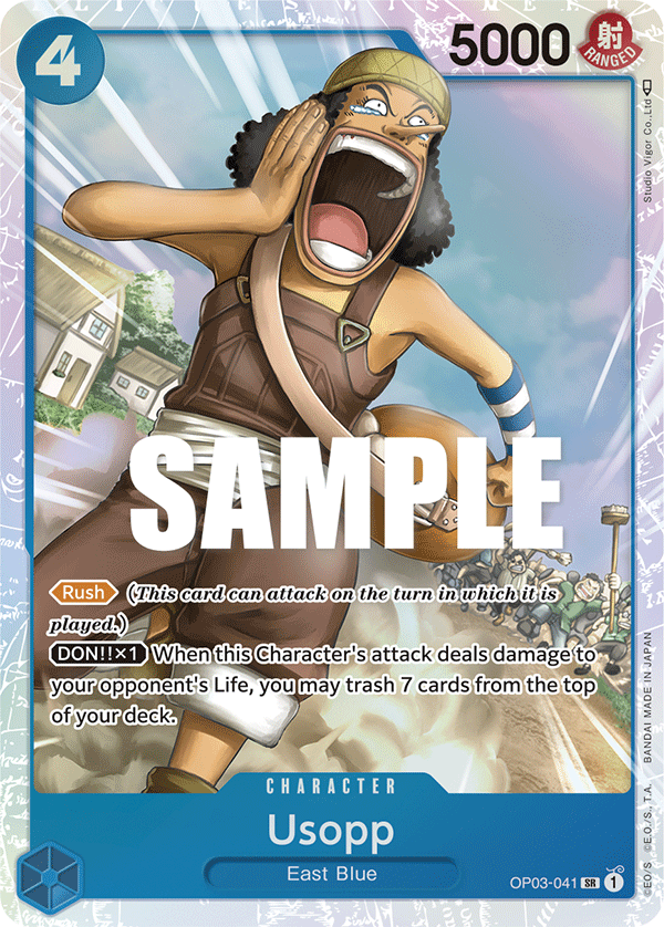 Usopp One Piece card