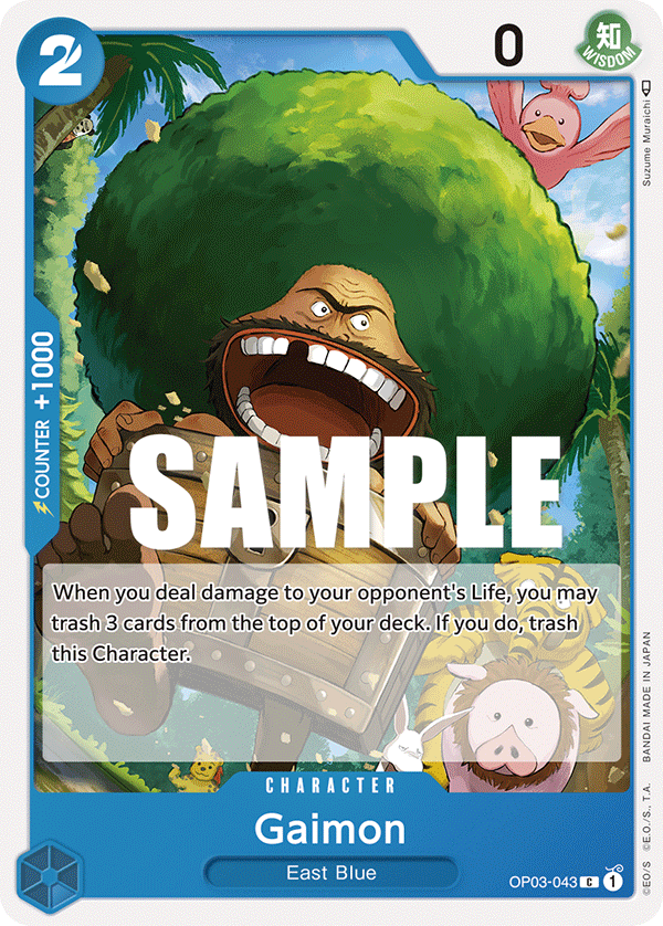 Gaimon One Piece card