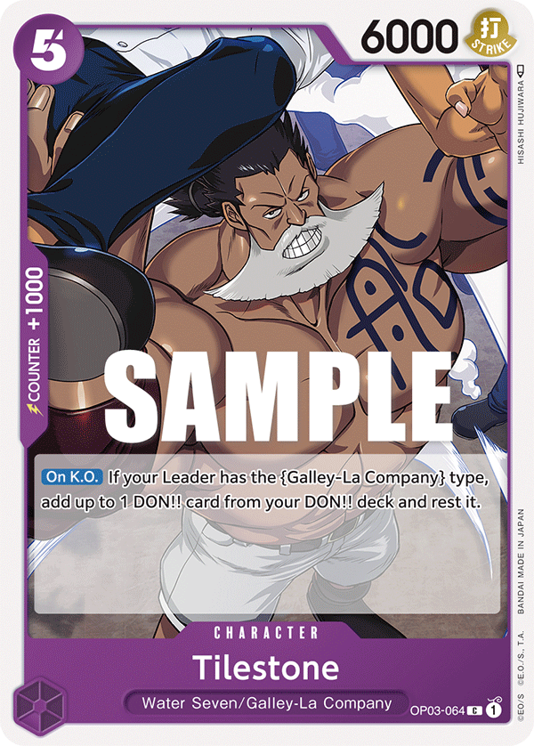 Tilestone One Piece card