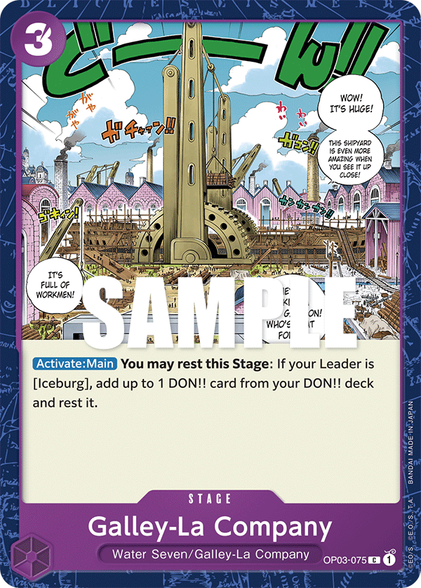 Galley-La Company One Piece card