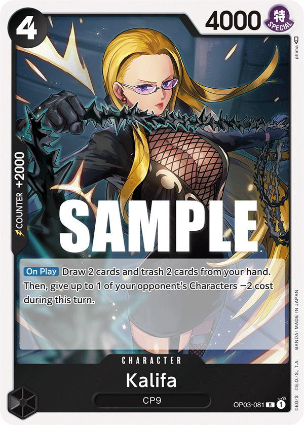 Kalifa One Piece card