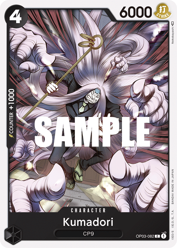 Kumadori One Piece card