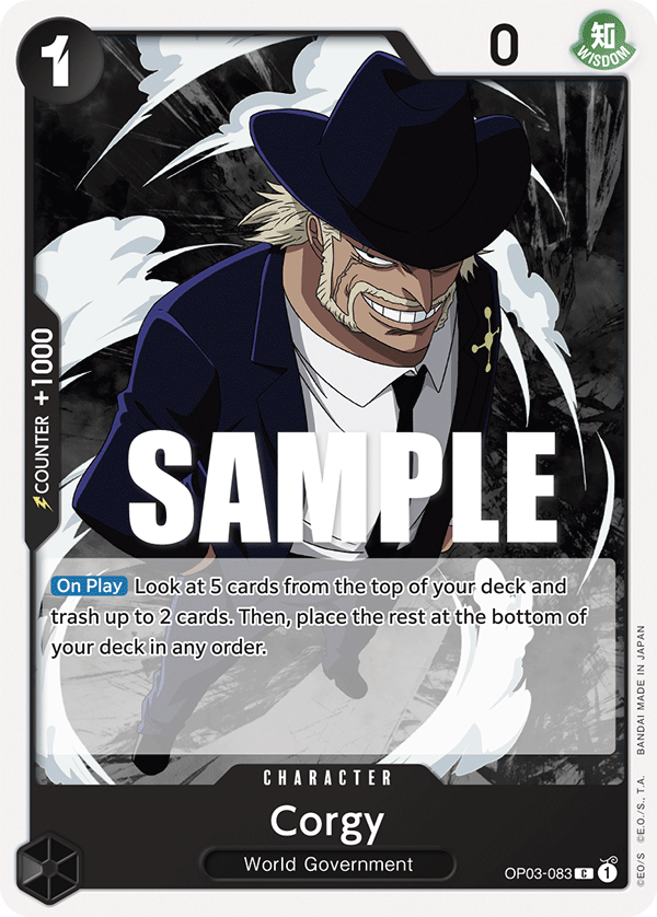Corgy One Piece card