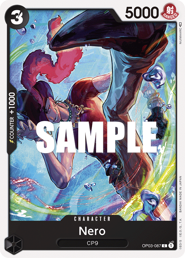 Nero One Piece card