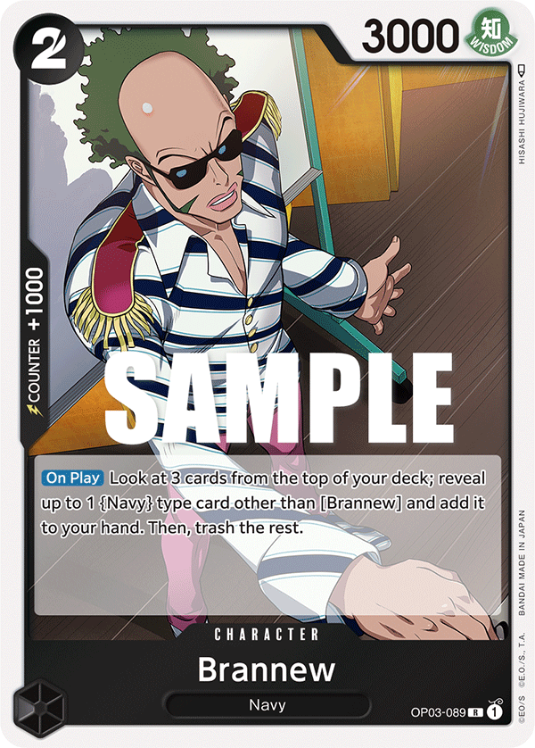 Brannew One Piece card