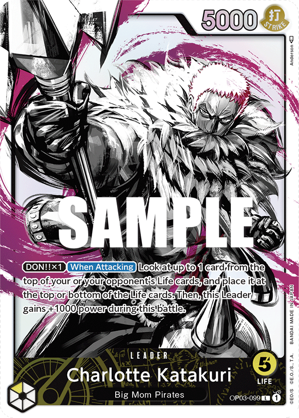 Charlotte Katakuri One Piece card