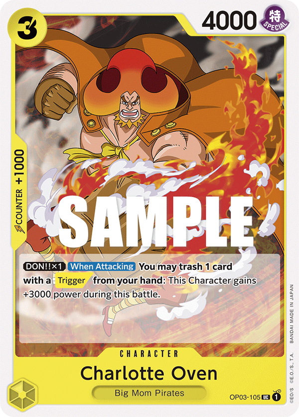 Charlotte Oven One Piece card