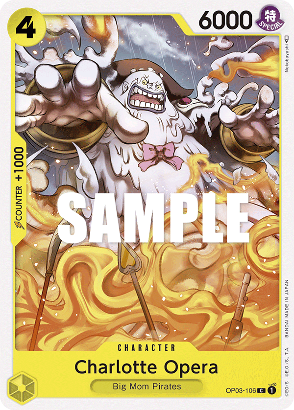 Charlotte Opera One Piece card