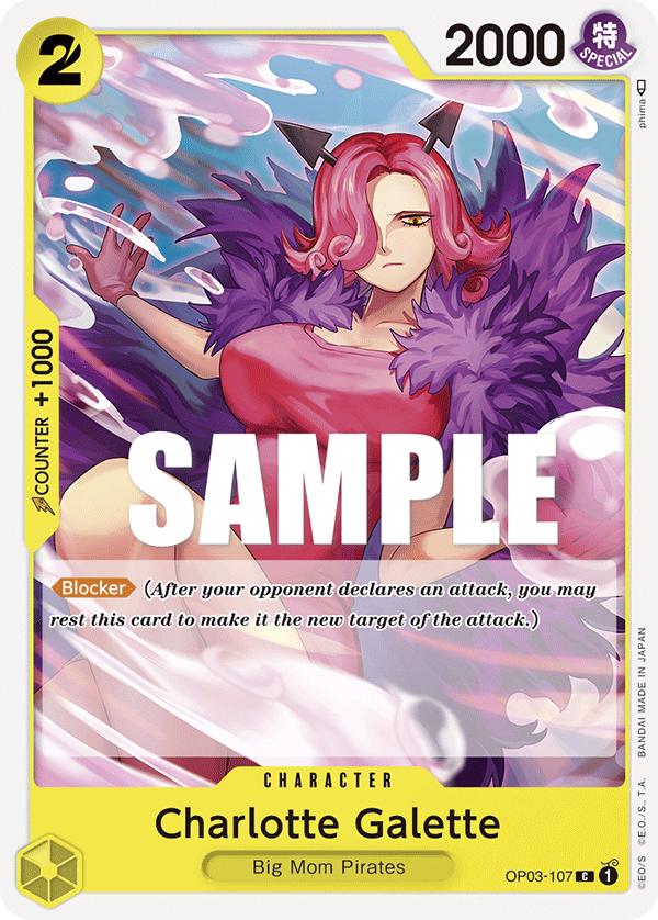 Charlotte Galette One Piece card