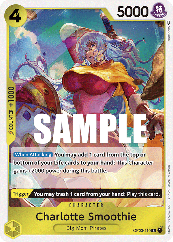 Charlotte Smoothie One Piece card
